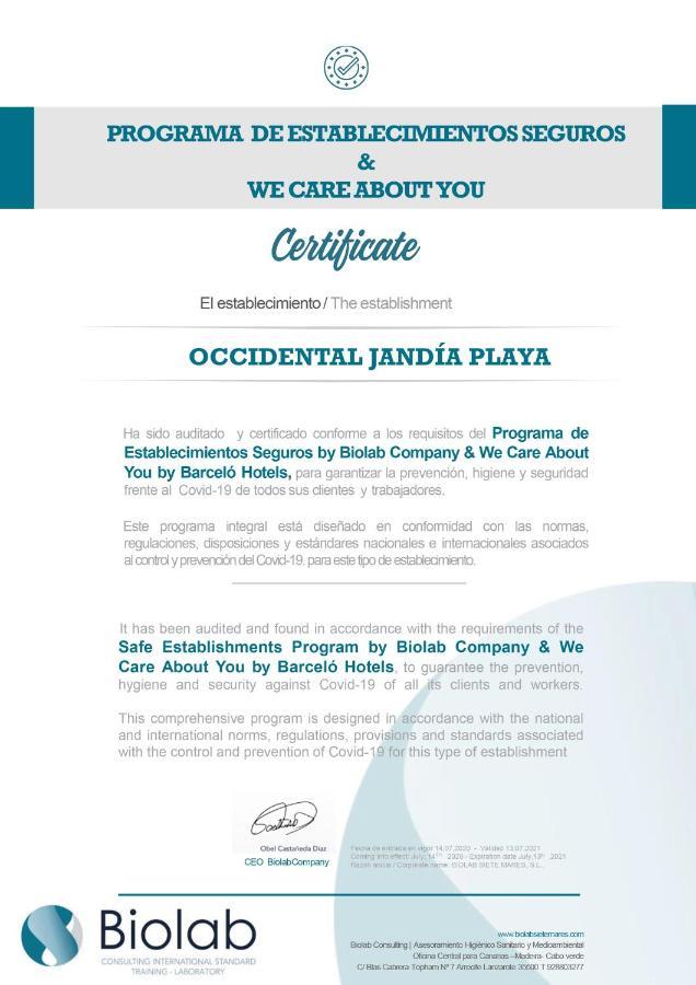 Occidental Jandia Royal Level - Adults Only Hotel 4*